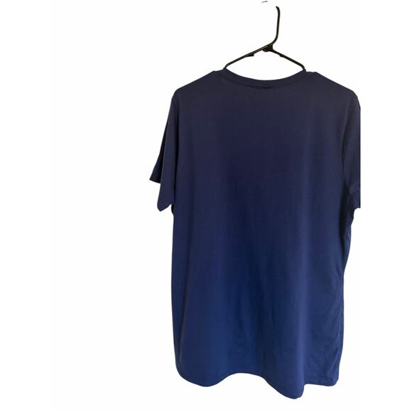 Port & Company Women's XL Blue School Bus Driver Short Sleeve Crew Neck T-Shirt - Picture 6 of 11